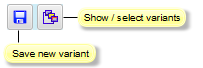 Shortcut for SAP systems - buttons for variants