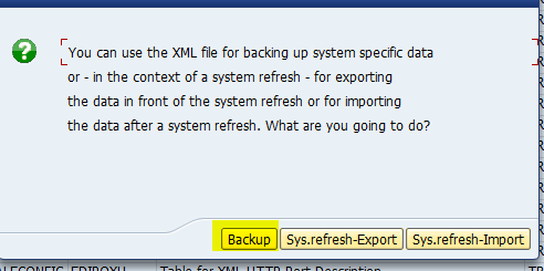 Several options for generating an XML file